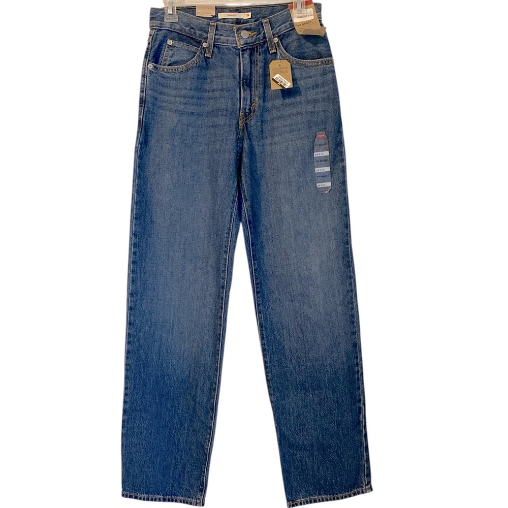 NWT Levi's ‘94 Baggy Denim Blue Jeans size 24 x 31 Zip Fly